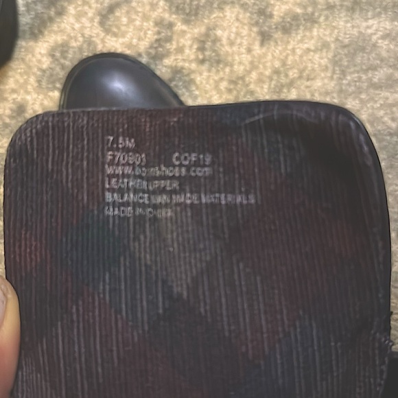 BORN Black Boots Size 7.5 - Picture 7 of 7